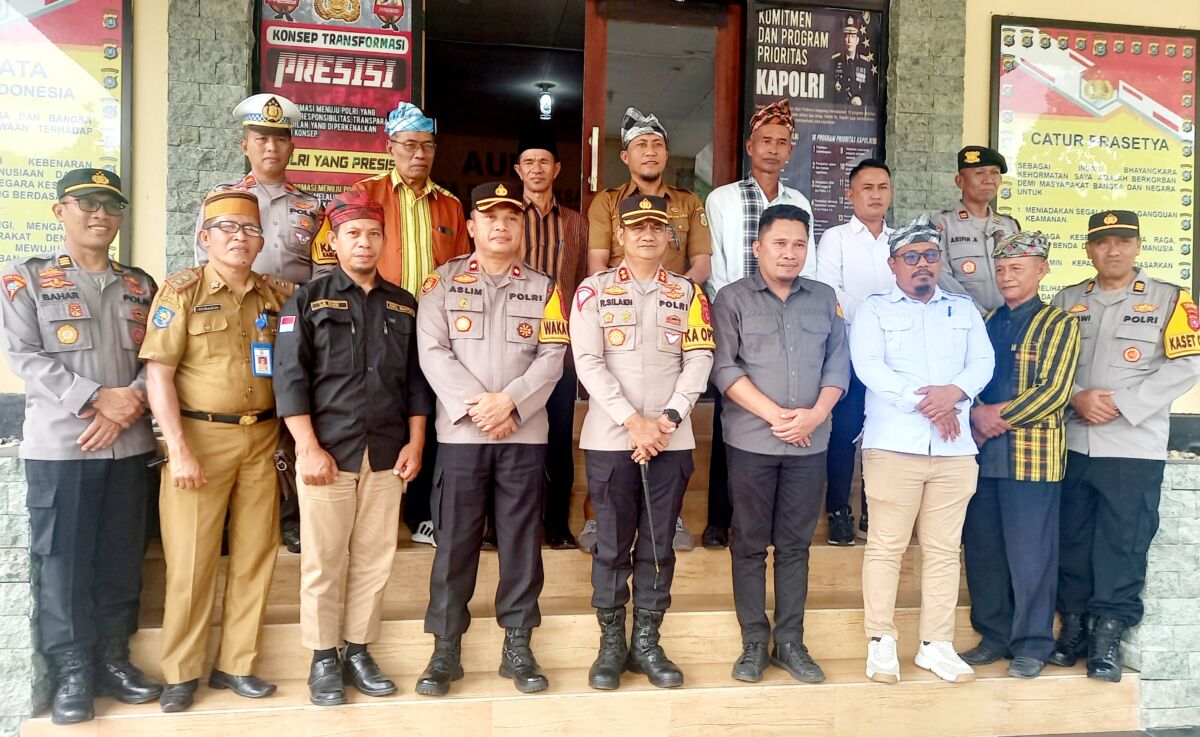 Kapolres Gelar Pertemuan dengan Tokoh Masyarakat di Buton dan Busel