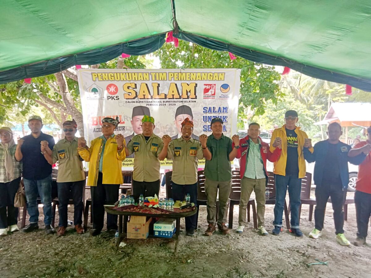 Paslon Bupati Busel H Samirudin - Muhadi Kukuhkan Tim Pemenangan SALAM