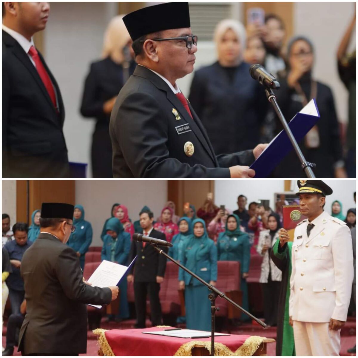Pj. Gubernur Sultra Lantik Yusmin sebagai Pj. Bupati Kolaka Utara