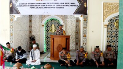 Peringati Maulid Nabi, Wakapolres Buton :"Teladani Akhlak Nabi SAW"