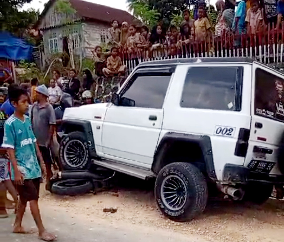 Diduga Sopir Mengantuk, Mobil Tabrak Pengendara Motor Hingga Tewas di Wasaga