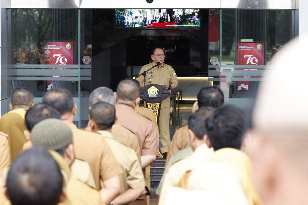 Pj. Gubernur Pamit ke Jajaran Pemprov Sultra