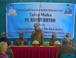 Dengarkan Keluhan Warga, Pj. Bupati Buton Gelar Dialog di Talaga Baru dan Bonelalo