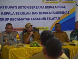 Pj. Bupati Gelar Rakor di Lasalimu Selatan