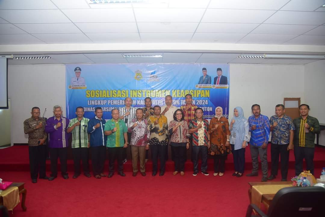 Pemkab Buton Sosialisasi Instrumen Kearsipan