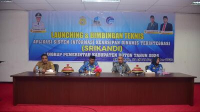 Pemkab Buton Launching dan Gelar Bimtek Aplikasi Srikandi