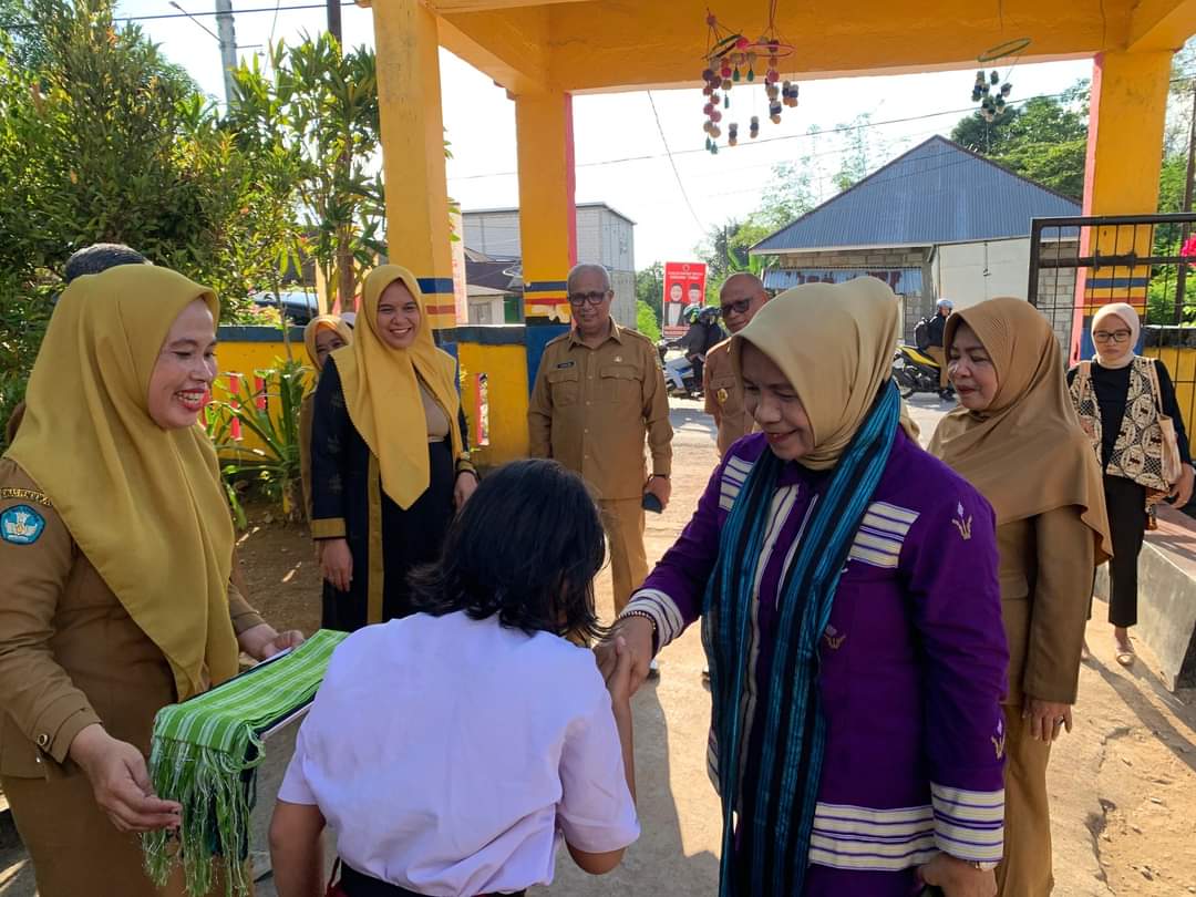 Bunda PAUD Buton Monitoring di SD 1 dan SD 25 Buton