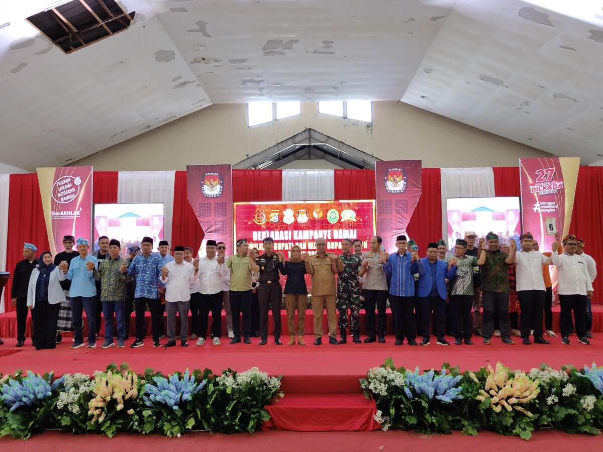 KPUD Buton Gelar Deklarasi Kampanye Damai Pilkada 2024