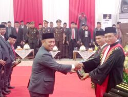 Pj Bupati Buton Hadiri Pelantikan Anggota DPRD Buton