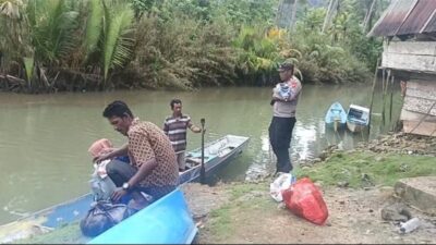Tak Punya Biaya, Kanit Binmas Polsek Lasalimu Bantu Warga Usai Melahirkan