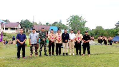 Ratusan Siswa di Lasalimu Selatan, Antusias Ikuti Perkemahan Gabungan
