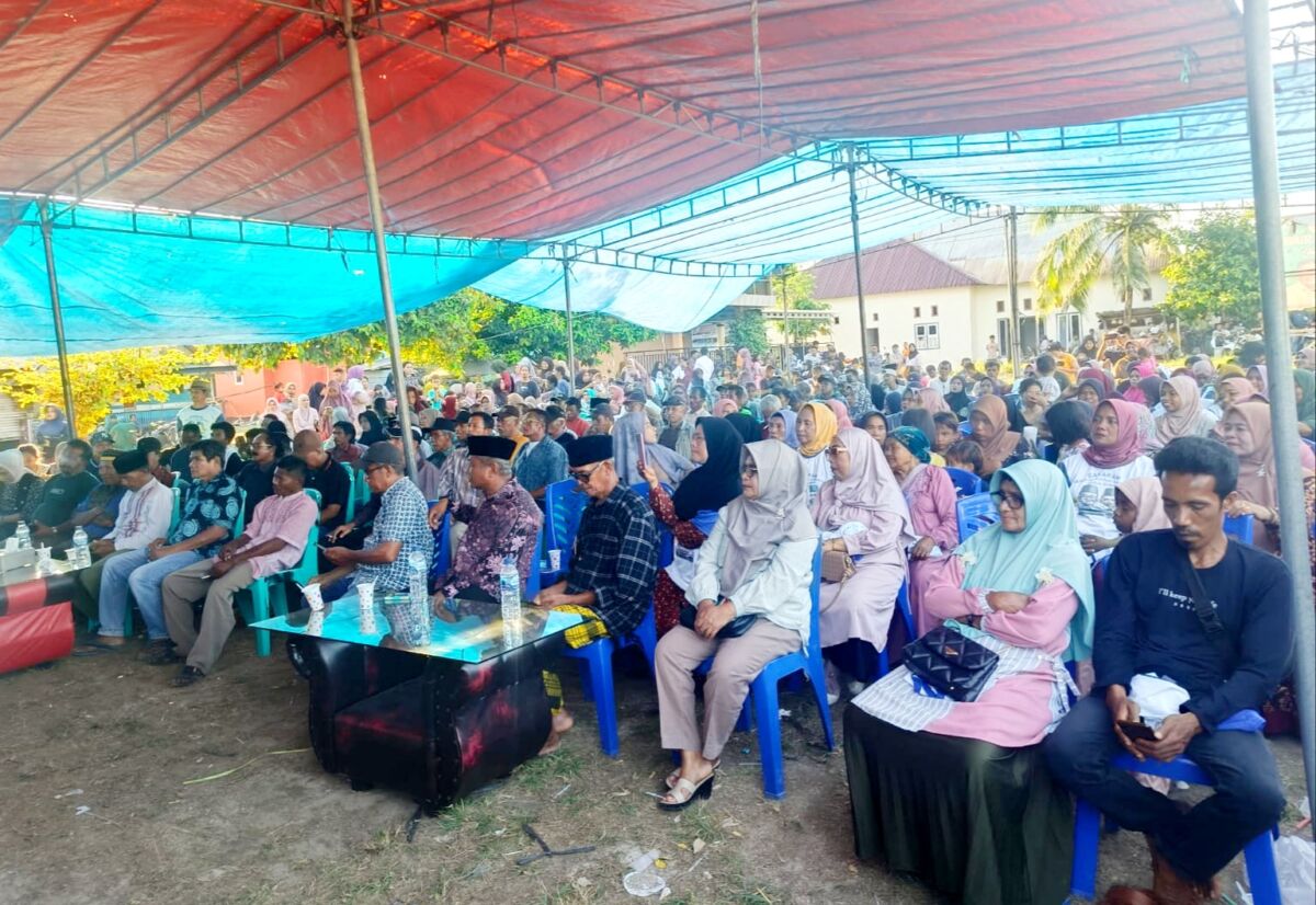 Ratusan Warga Hadiri Kampanye Barakah di Desa Sampuabalo