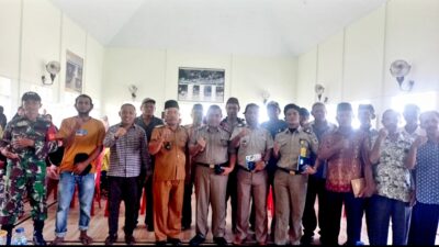 Masyarakat Desa Wabula 1 Antusias Ikuti Program PTSL