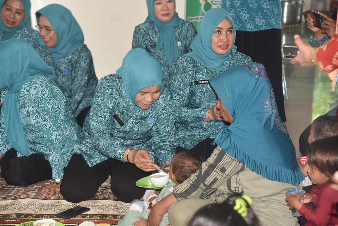 TP PKK Gelar Pelatihan Kader Posyandu di Sampuabalo