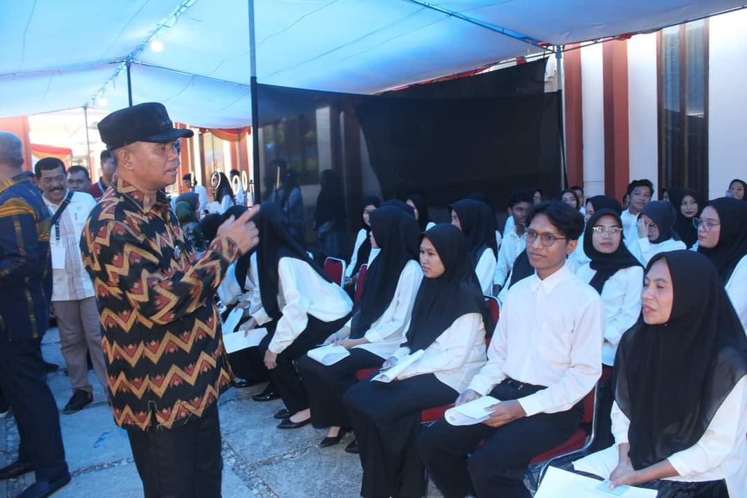 Pj. Bupati Buton Monitoring Pelaksanaan Tes CPNSD