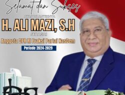 H Ali Mazi, SH Harapan Baru untuk Sultra