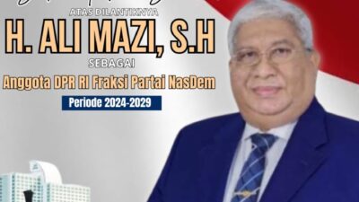 H Ali Mazi, SH Harapan Baru untuk Sultra