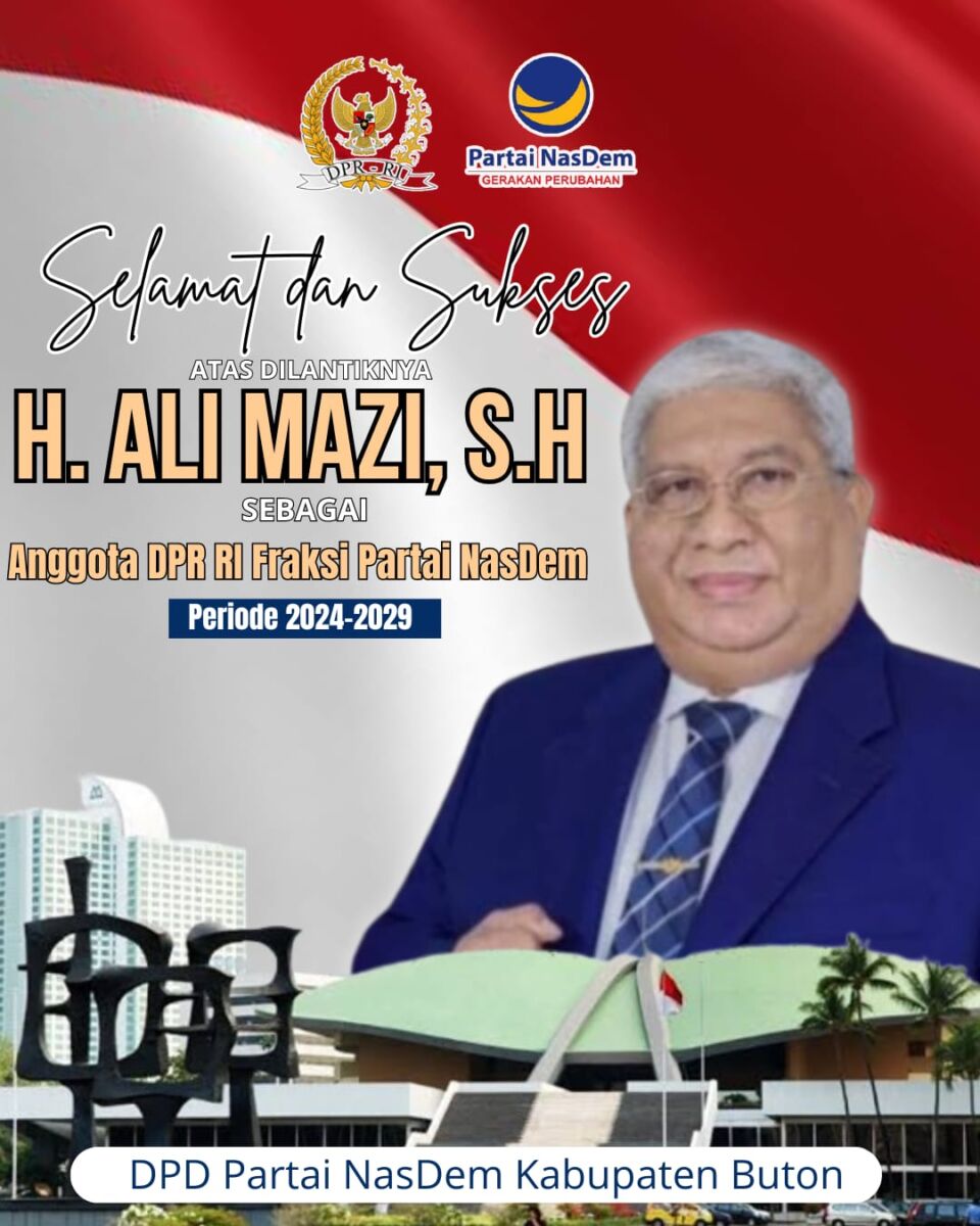 H Ali Mazi, SH Harapan Baru untuk Sultra