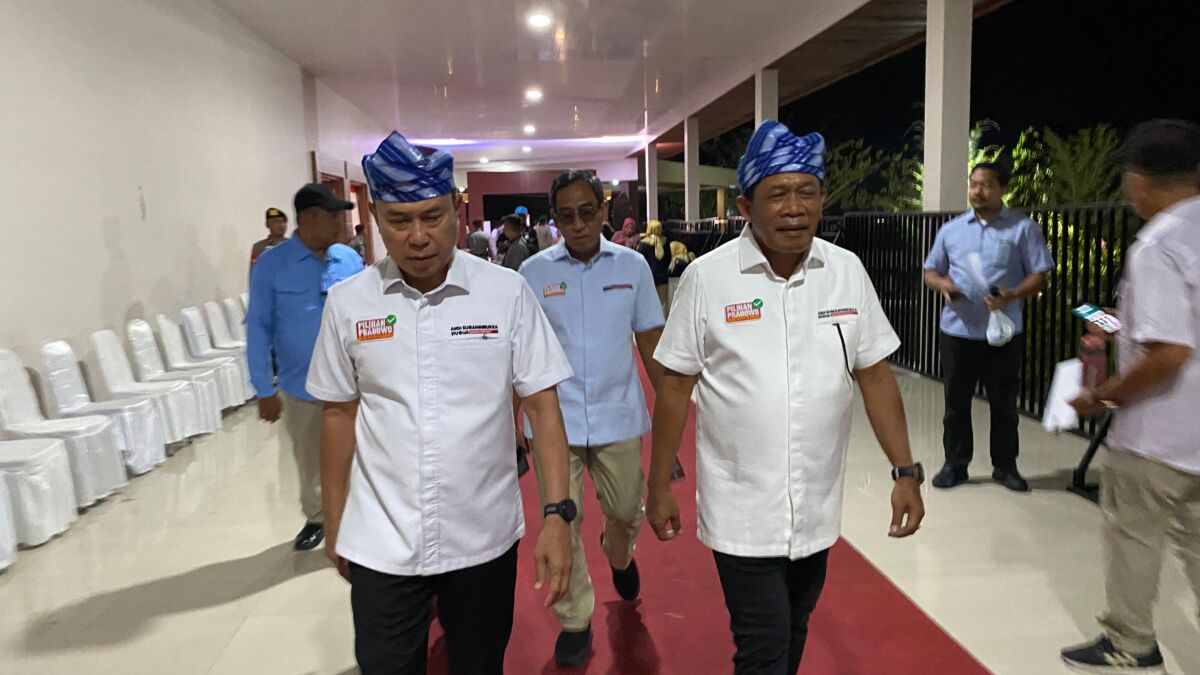 ASR-Hugua Bagikan Tips Rileks Jelang Debat Perdana di Baubau