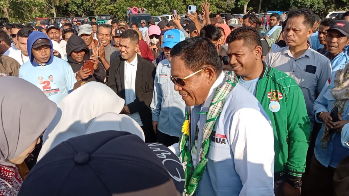 Kampanye Terbatas di Mubar, ASR-Hugua Kembali Gaungkan Delapan Program Unggulan