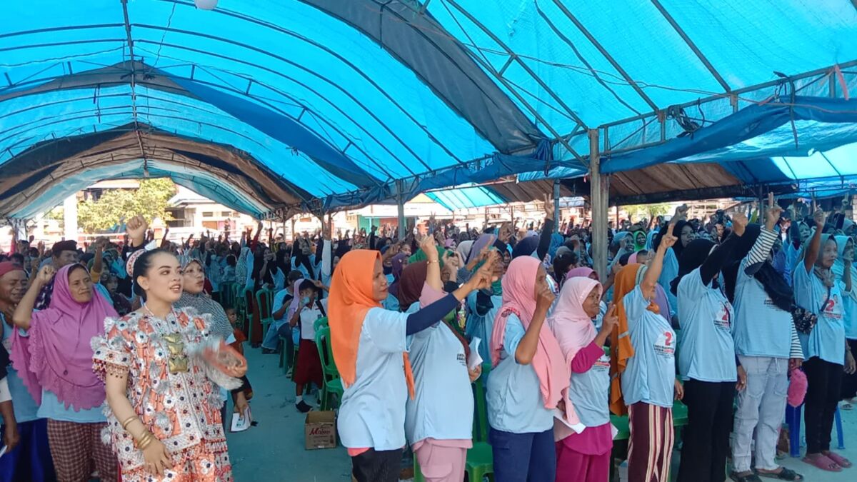 Dukungan Masyarakat Membludak, Paslon ASR-Hugua Gaungkan Program Unggulan di Buteng