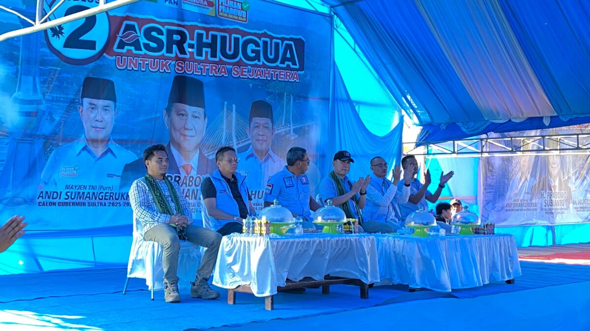 Kampanye di Molawe, Raup: Saya Pastikan Konawe Utara Akan Menangkan ASR