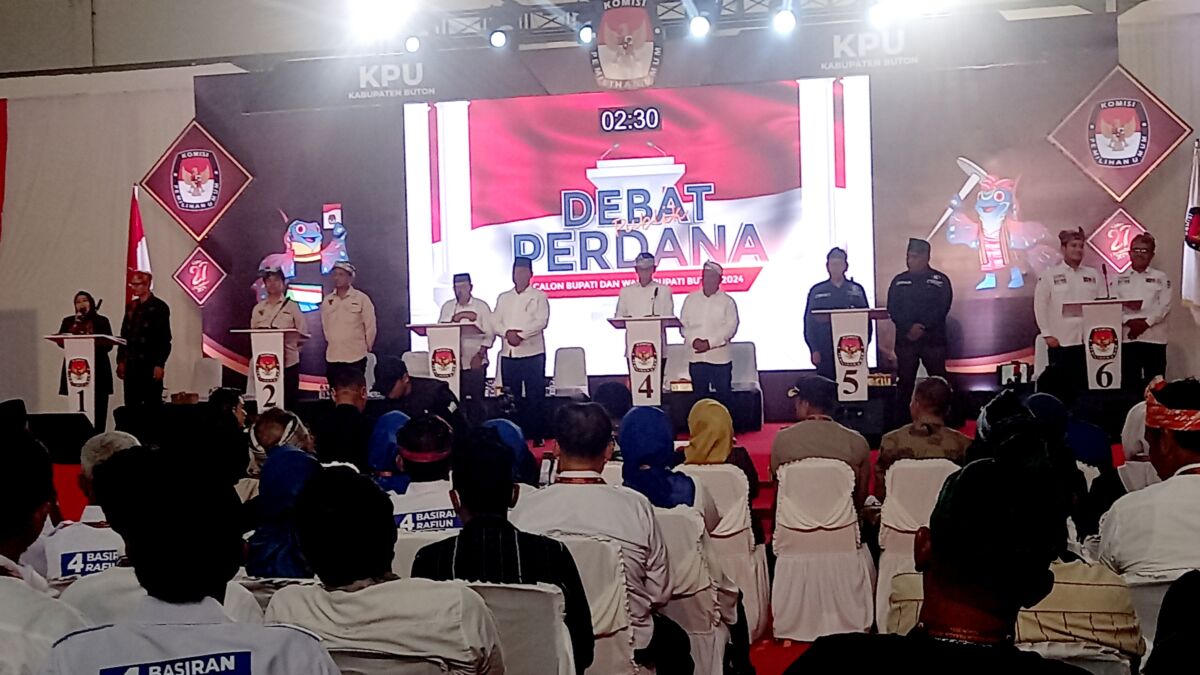 KPU Buton Gelar Debat Pilbup