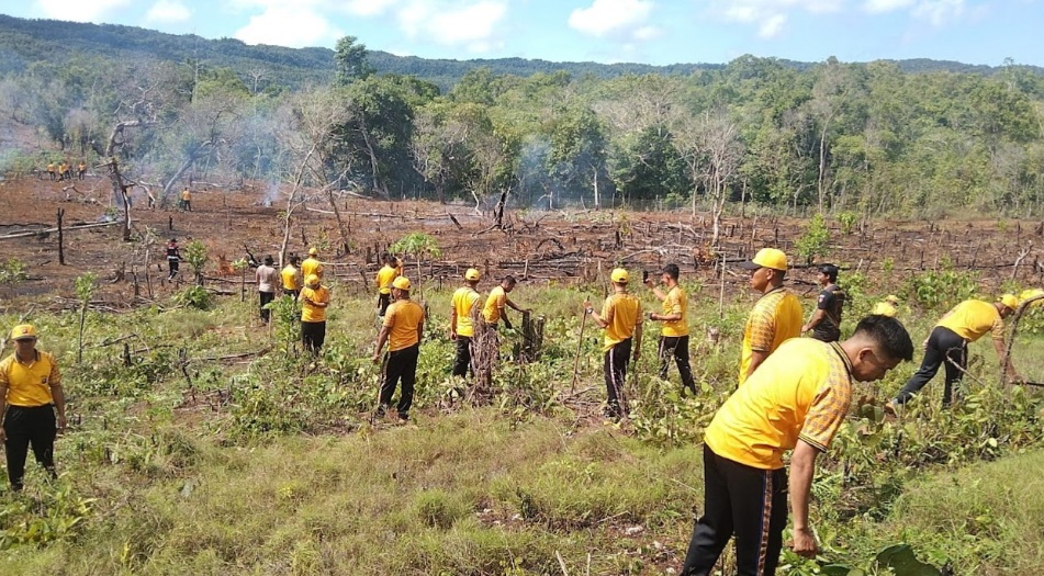 Kapolres Buton Dukung Program Asta Cita Presiden