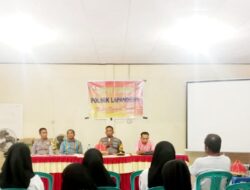 Sukseskan Pilkada 2024, Kapolsek Lapandewa Gelar Cooling System