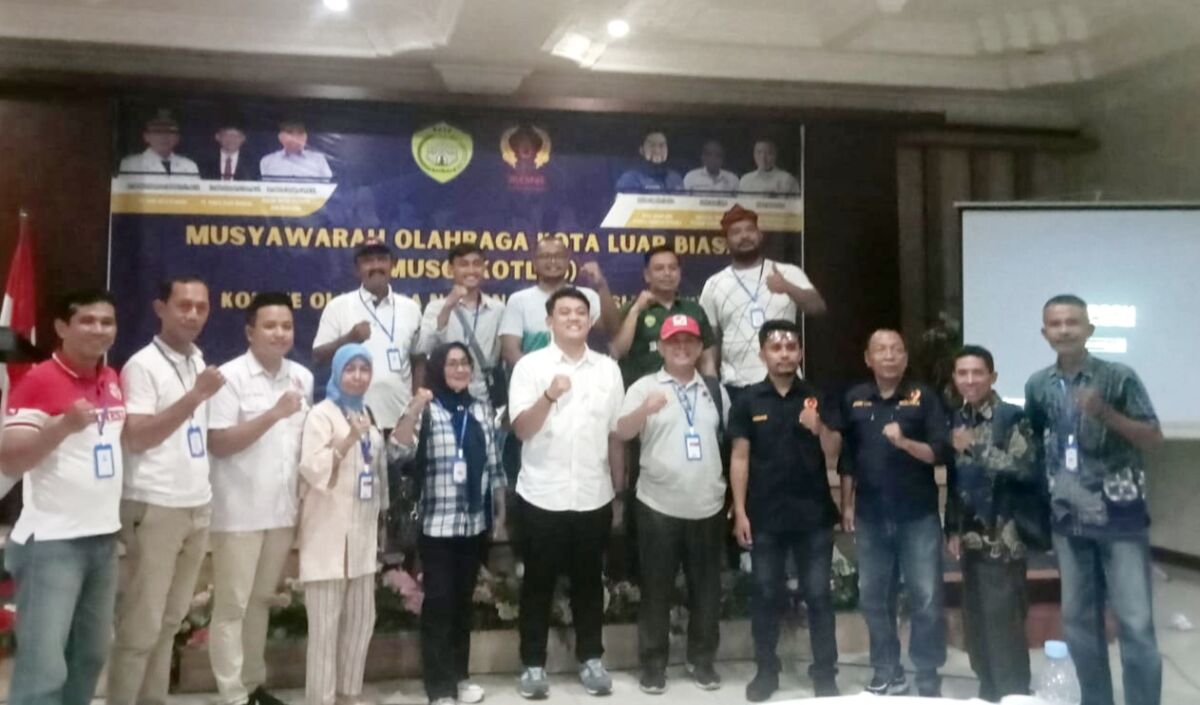 Dio Aldiansyah Didaulat sebagai Ketua Koni Baubau