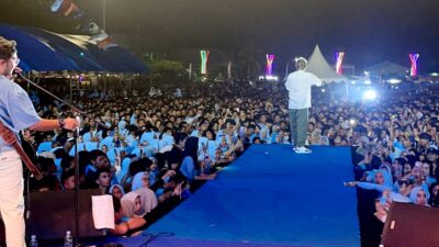 Puluhan Ribu Masyarakat Tumpah Ruah hadiri Kampanye Beramal di Wolo