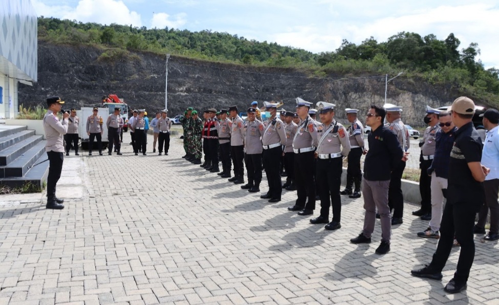 Polres dan Kodim 1413 Buton Amankan Debat Pilbup