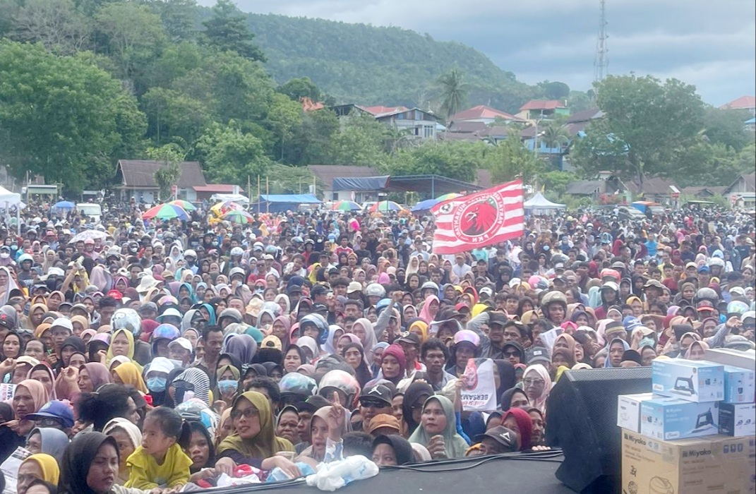 Kampanye Akbar, Umar Samiun :" Syara akan Kembalikan Kejayaan Buton"
