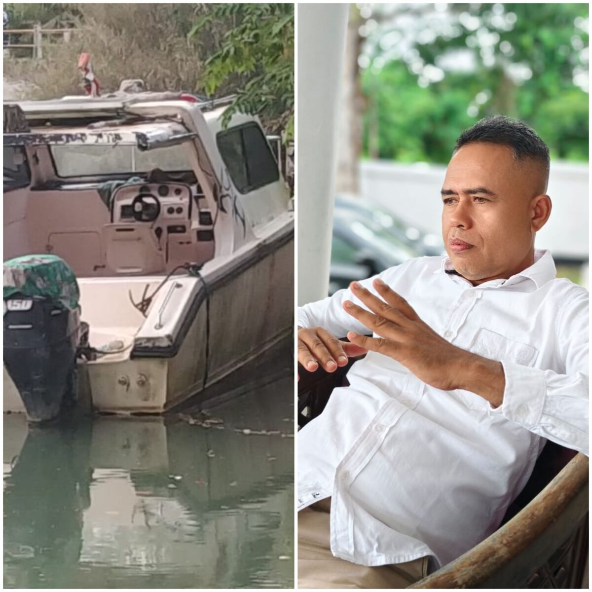 Aset Speed Boat Milik Dinkes Buton di Lawele Diduga Disalahgunakan