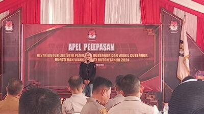 KPU Buton bekali KPPS dengan Suplemen agar Kondisi Fit