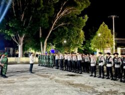 Personil TNI/Polri Ikuti Apel Gabungan Pilkada Serentak 2024
