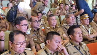 Pj. Bupati dan Anggota Forkopimda Buton Hadiri Rakornas Bersama Presiden di Sentul