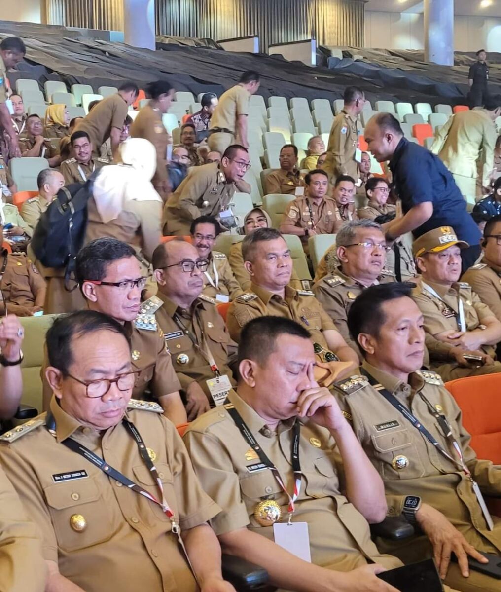 Pj. Bupati dan Anggota Forkopimda Buton Hadiri Rakornas Bersama Presiden di Sentul