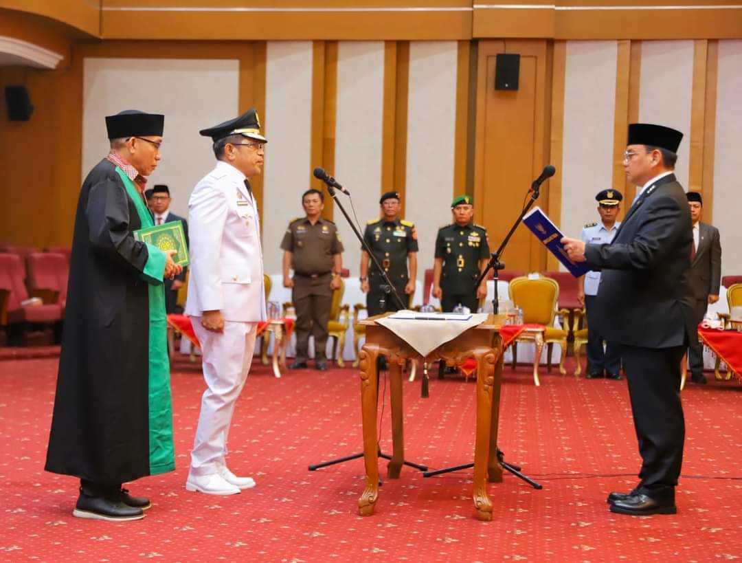 Ridwan Badallah dilantik sebagai Penjabat Bupati Buton Selatan