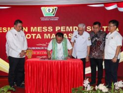 Pj Gubernur Sultra Resmikan Mess Pemda Sultra di Makassar