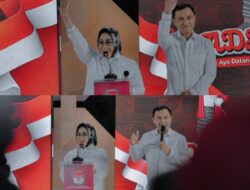 Tina Nur Alam disambut Meriah Ratusan Pendukungnya di Kolaka Raya