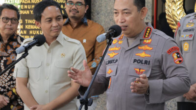 Menhut Raja Juli Temui Kapolri Bahas Penegakan Hukum Kehutanan