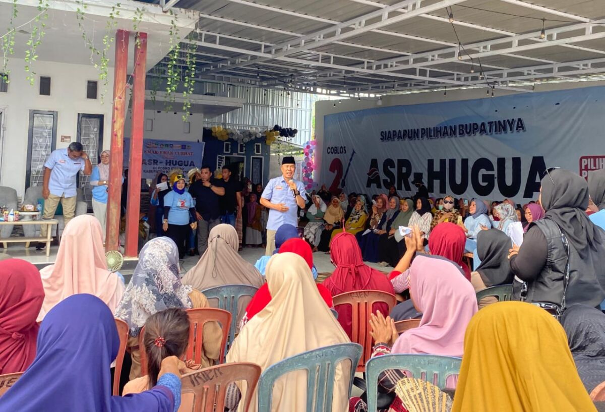 Cetak Perempuan Mandiri, ASR-Hugua Janji Berikan Bantuan Modal Bagi Perempuan di Sultra