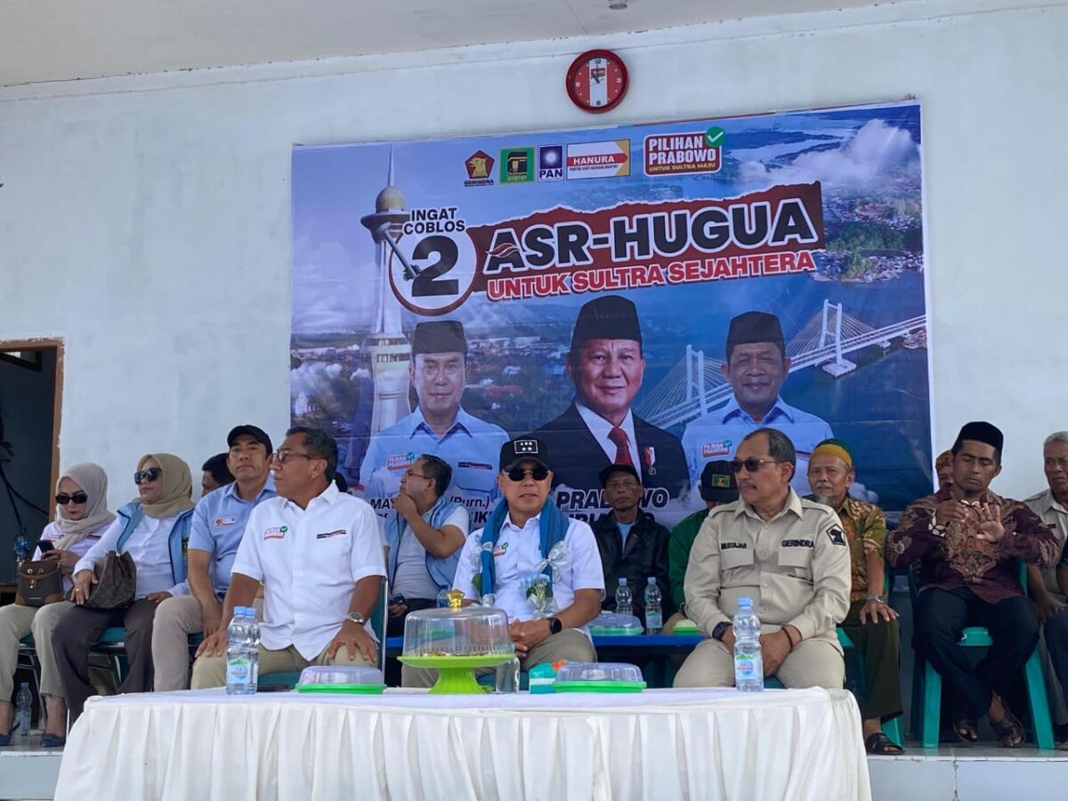 Lewat Program Mantu, ASR-Hugua Komitmen Tingkatkan Perekonomian di Sultra