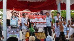 Kampanye di Kolaka, ASR-Hugua Simulasikan Cara Memilih Dirinya di Pilgub Sultra