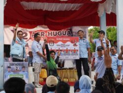 Kampanye di Kolaka, ASR-Hugua Simulasikan Cara Memilih Dirinya di Pilgub Sultra