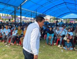 Kampanye Terbatas di Lambuya, Paslon ASR-Hugua Paparkan Program Seragam Sekolah Gratis