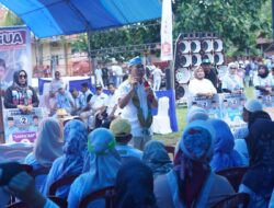 Kampanye di Wakatobi, ASR-Hugua Ingatkan Masyarakat Jangan Salah Pilih