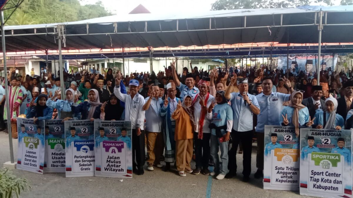 ASR-Hugua Dapat Dukungan dan Doa Dari Tokoh Adat Surawolio Baubau