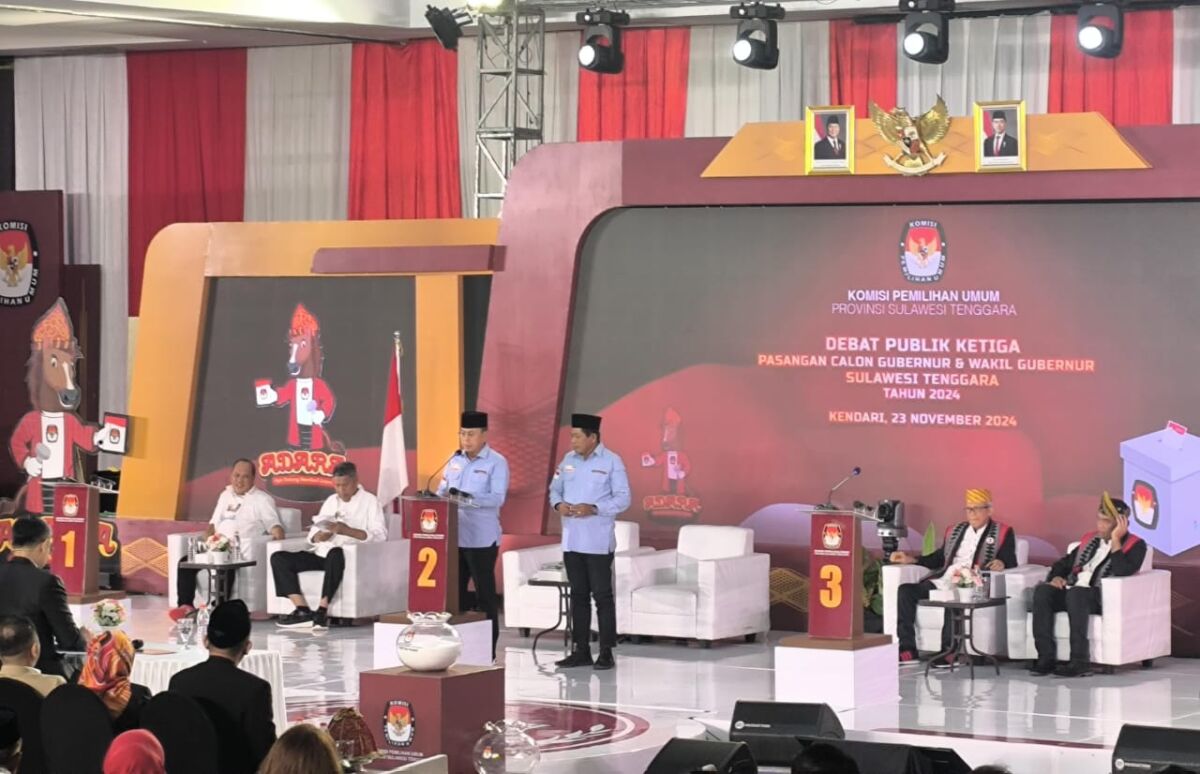 Tutup Debat Terakhir, ASR-Hugua Sampaikan Permohonan Maaf ke Paslon Lainnya